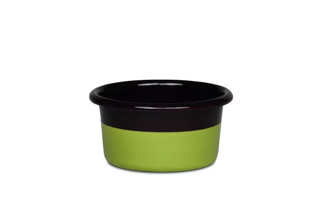riess-edition-sarah-wiener-muffinform-8-cm-x-4-5-cm-emaille-schoko-pistazie image 1