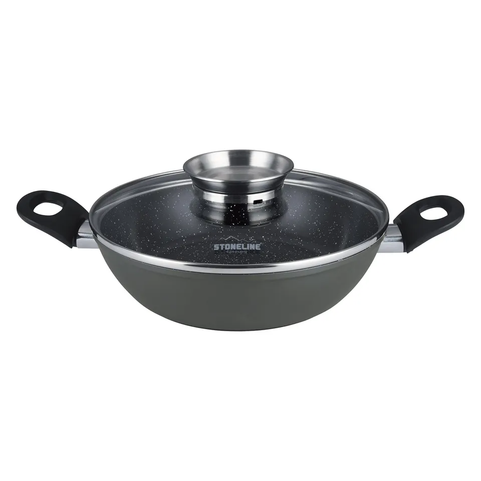 stoneline-ceramic-servierpfanne-24-cm-mit-deckel-pfas-frei image 1
