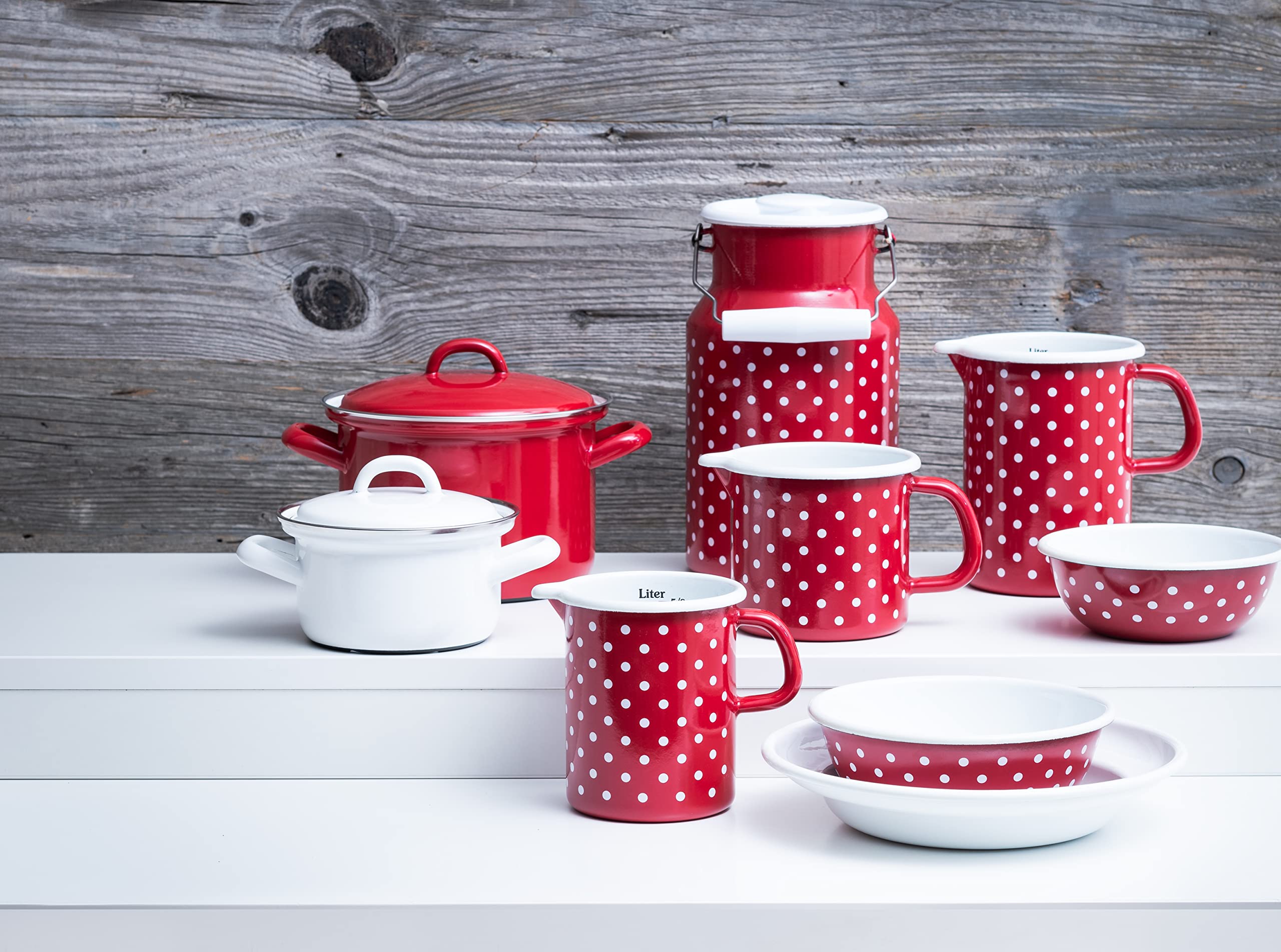 riess-p-nktchen-rot-kasserolle-mit-deckel-14-cm-0-8-liter-emaille image 2