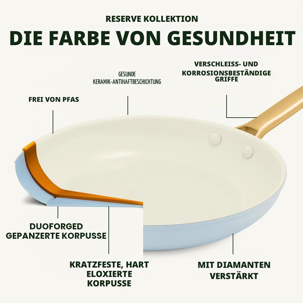 greenpan-reserve-topf-und-pfannenset-10-tlg-hellblau-keramik-goldgriff image 4