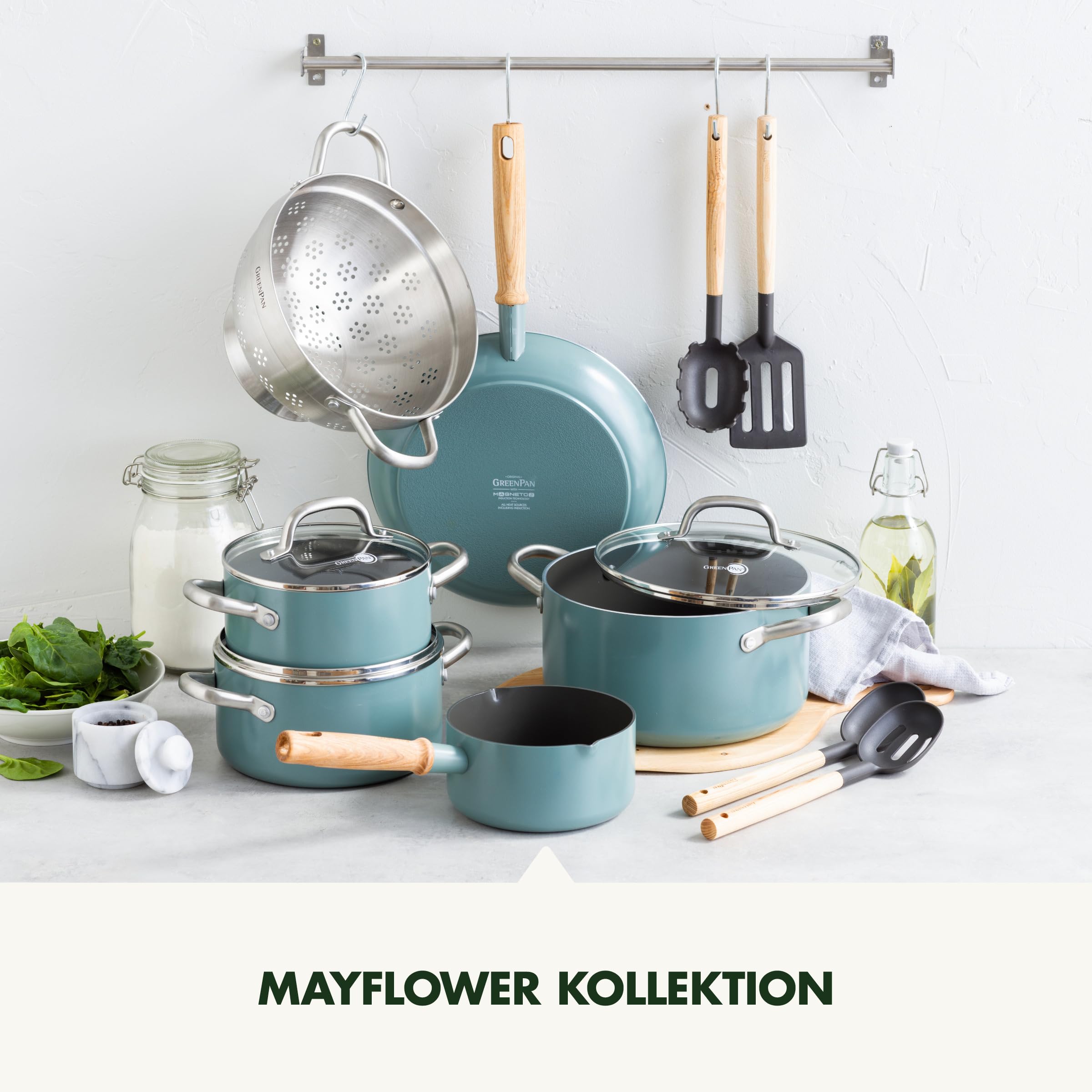greenpan-mayflower-bratpfanne-28-cm-smoky-blue-holzgriff-induktion image 8