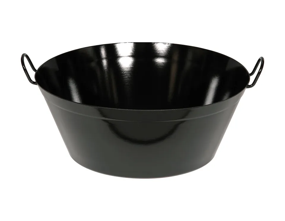 riess-schmalzpfanne-tief-45-cm-18-l-classic-schwarzemaille-induktion image 1
