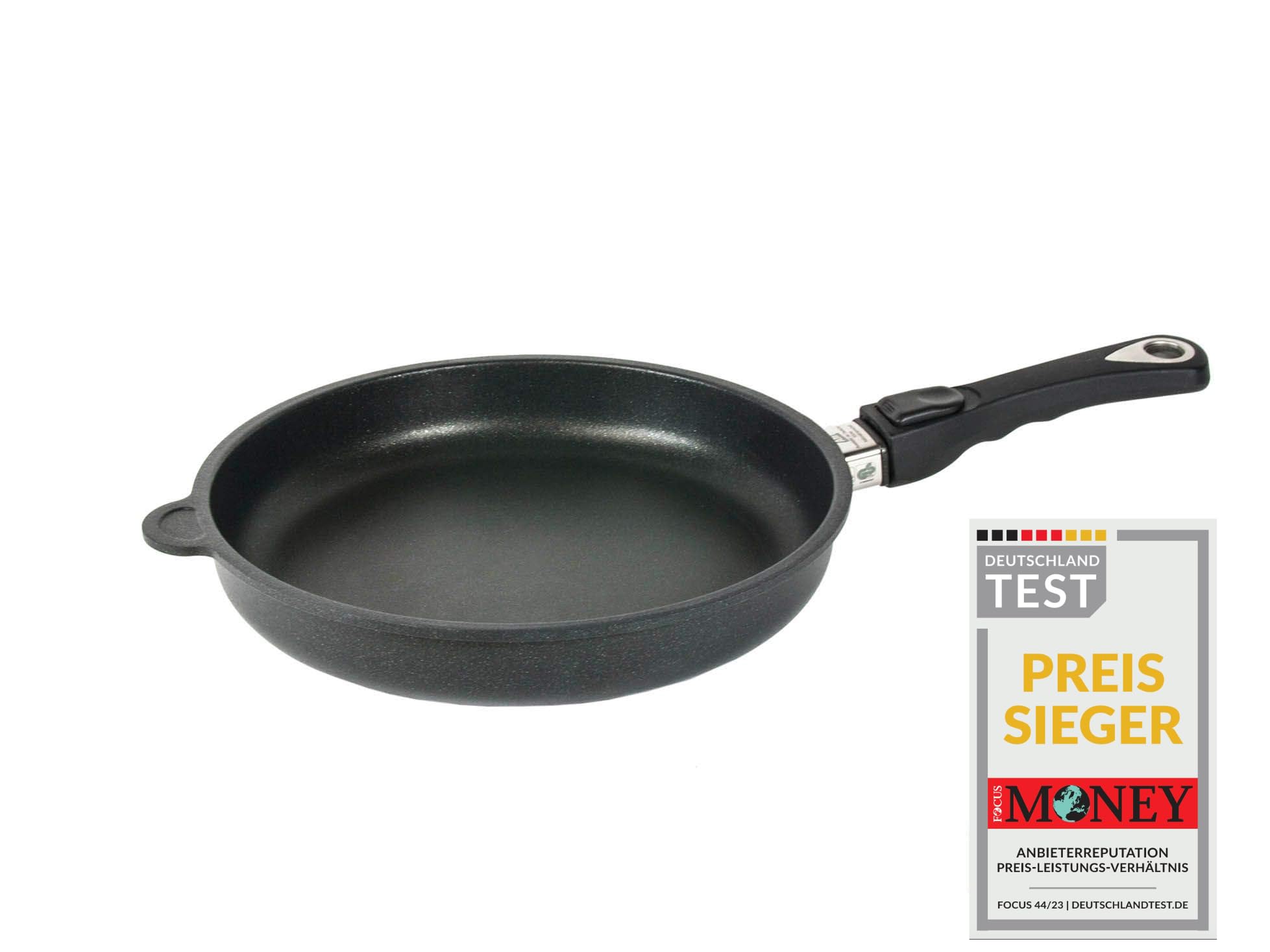 amt-gastroguss-bratpfanne-28-cm-amzn-i-528-z20b-mit-abnehmbarem-stiel-induktion image 2
