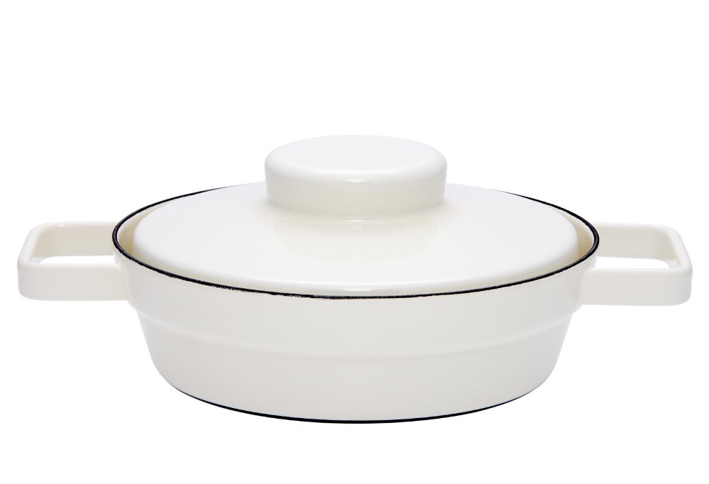 riess-aromapots-pfanne-mit-deckel-20-cm-pure-white-emaille image 1