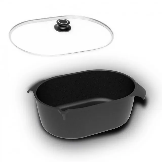 amt-gastroguss-amzn-3222-set-br-ter-32-x-22-cm-3er-set-mit-gussdeckel-und-glasde image 1