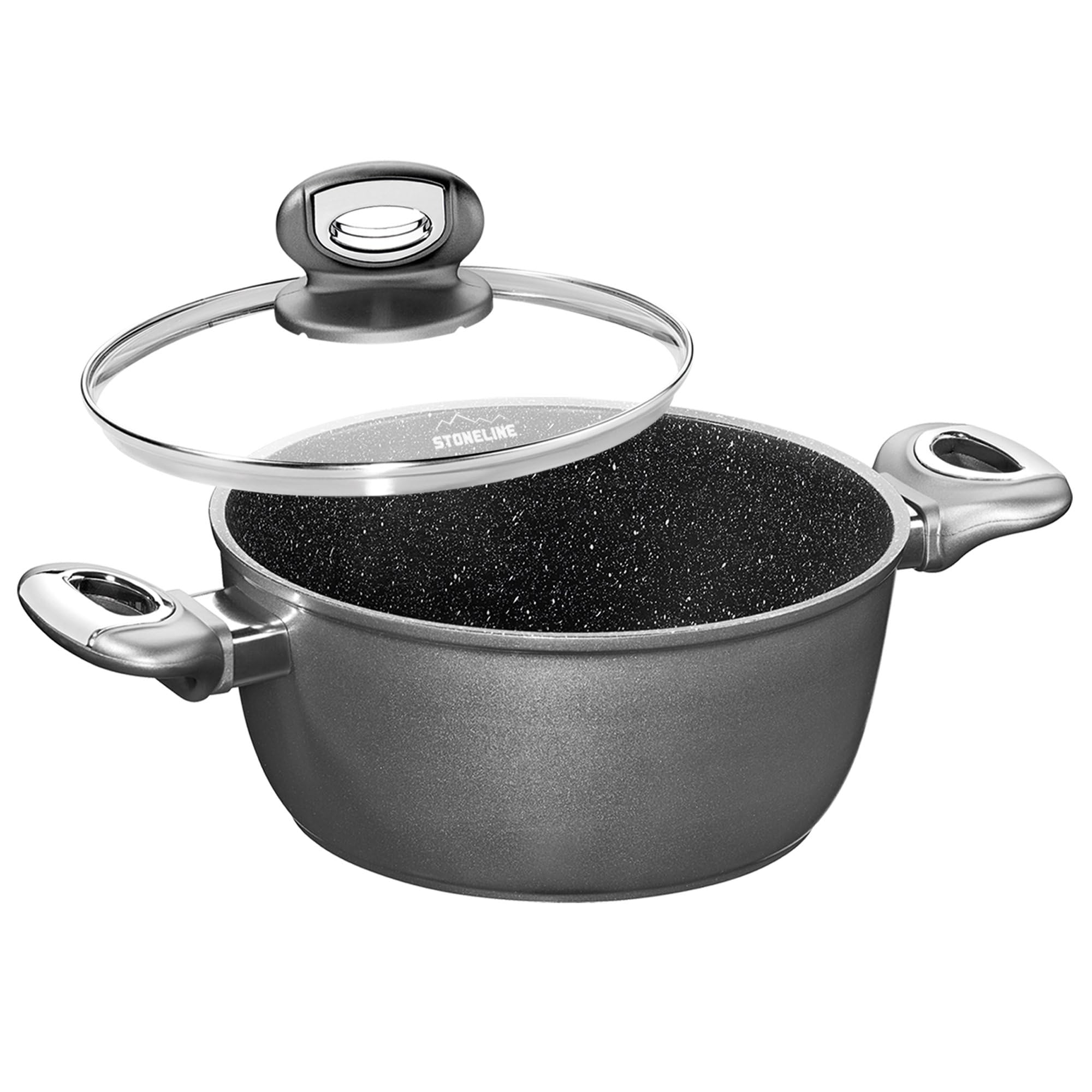 stoneline-made-in-germany-kochtopf-24-cm-3-9-l-mit-glasdeckel-grau image 7