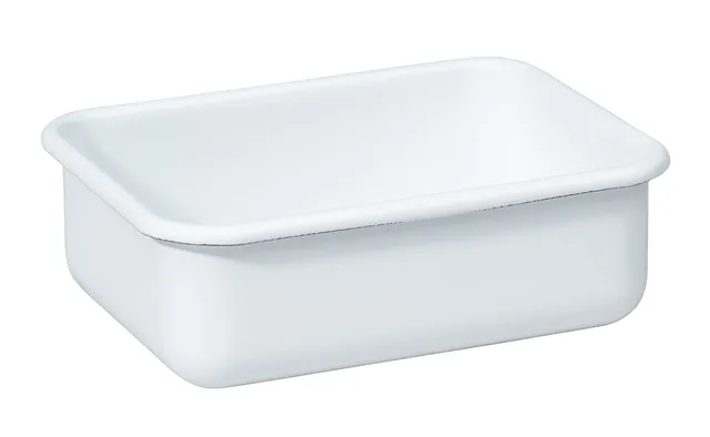 riess-serve-store-vorratsbeh-lter-ohne-deckel-15x11x5-cm-weiss-emaille image 1