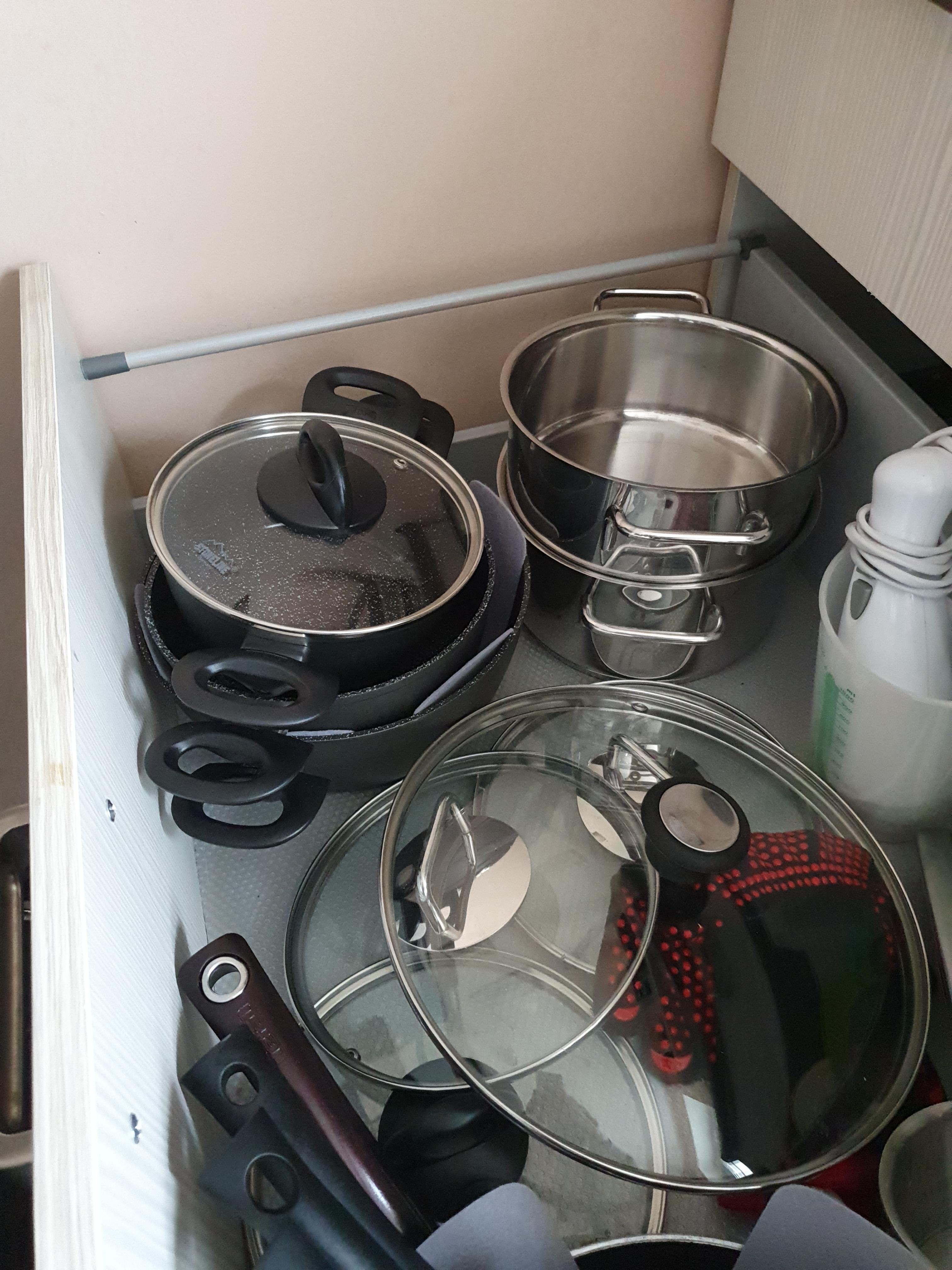 Schönes graues Set