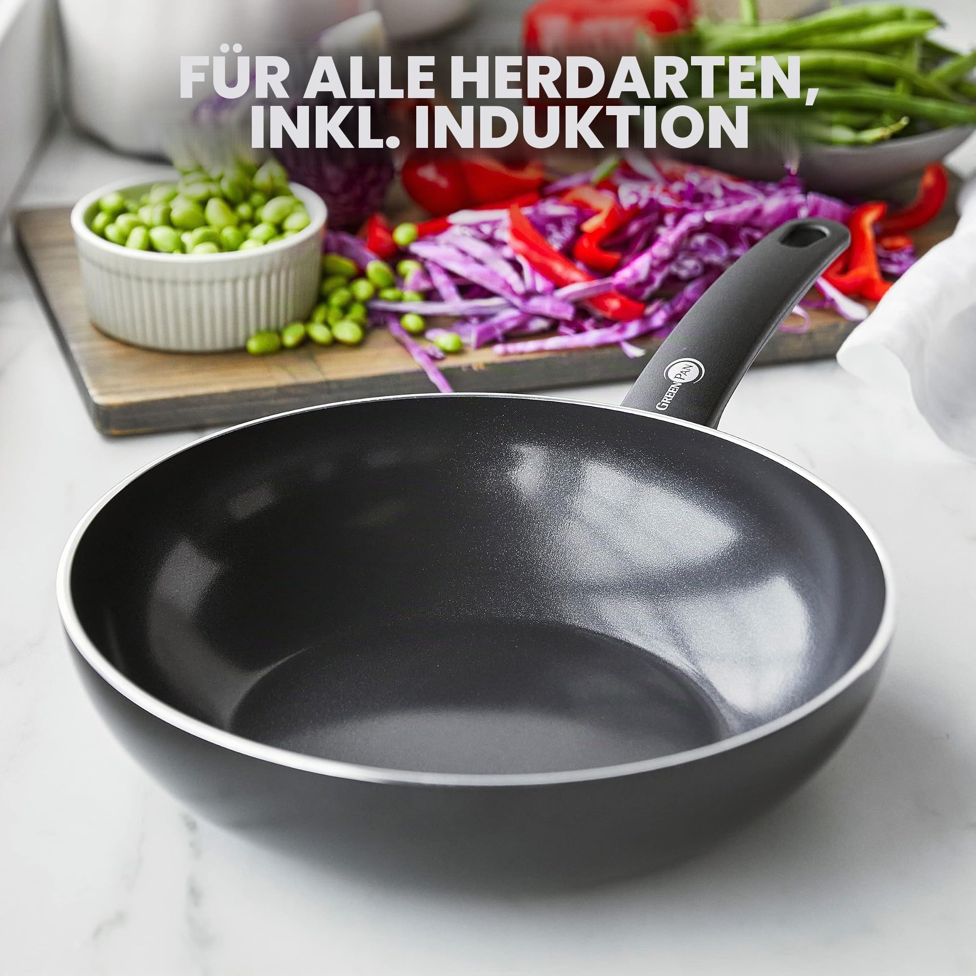greenpan-cambridge-wok-pfanne-28-cm-3-7-liter-keramik-schwarz image 8