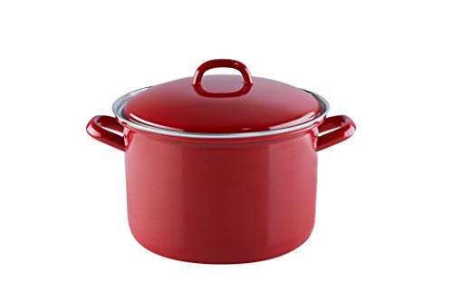 riess-emailset-5-teilig-rot-fleischt-pfe-14-18-22-cm-kasserolle-20-cm-schnabelto image 7
