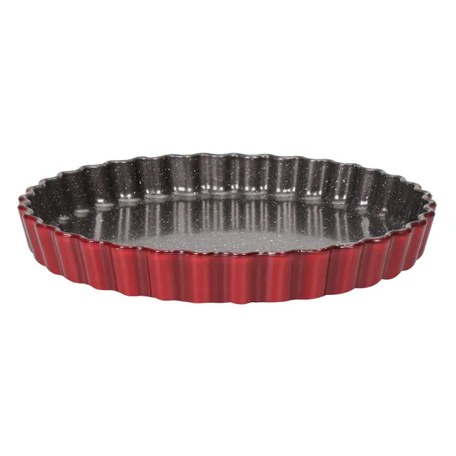 stoneline-quiche-und-tarteform-27-cm-1-3-l-borosilikatglas-mit-antihaft-steinpar image 1