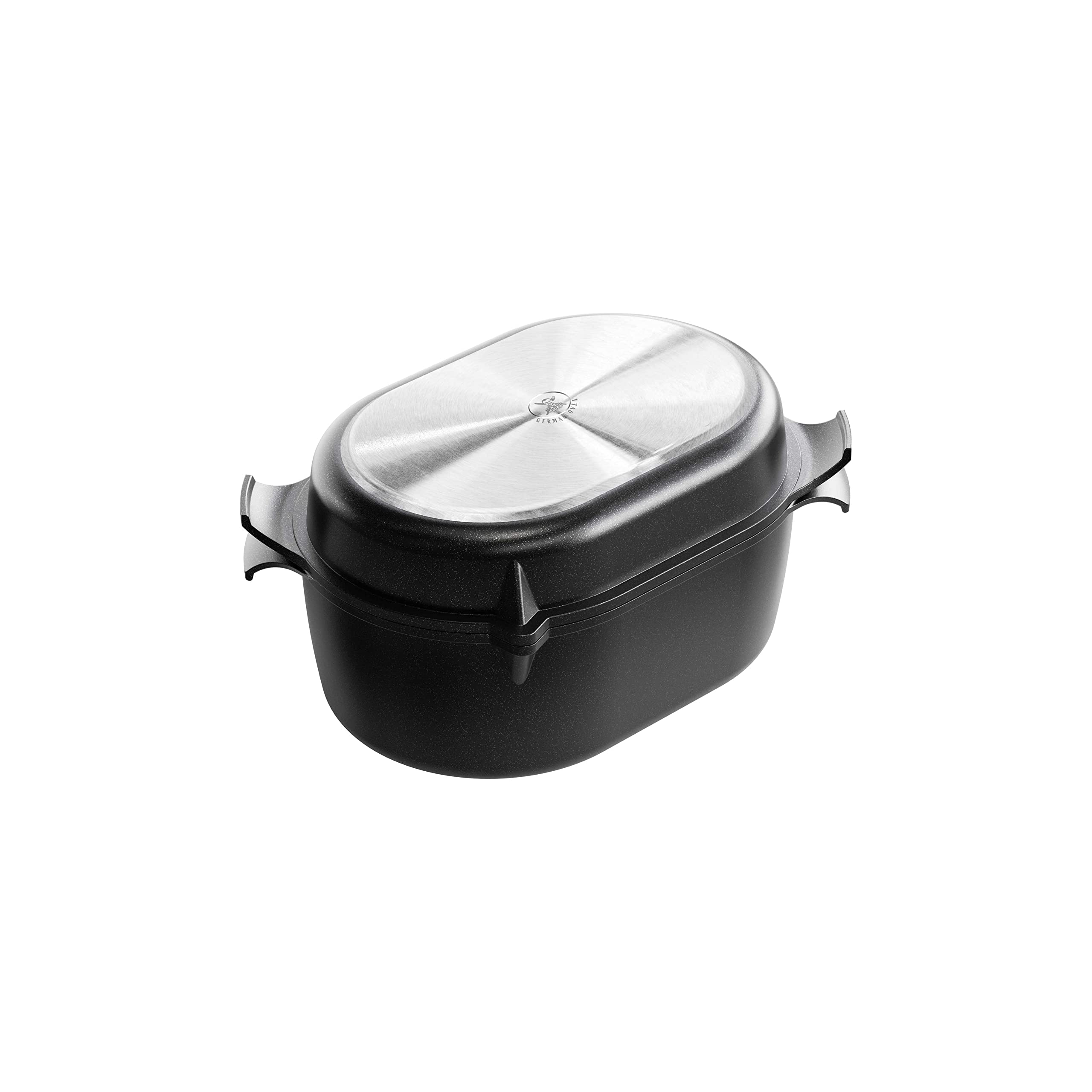 amt-gastroguss-klaus-grillt-german-oven-set-42x28-cm-br-ter-mit-gussdeckel-und-g image 3