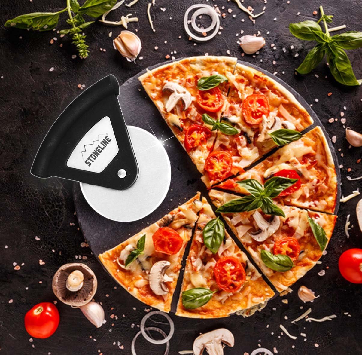 stoneline-pizzaschneider-edelstahl-schneidrad-7-7-cm-pizzaroller image 3
