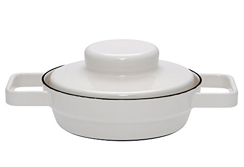 riess-aromapots-light-grey-pfanne-mit-deckel-16cm-emaille image 2