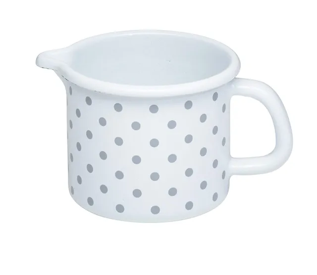 riess-country-schnabeltopf-9-p-nktchen-grau-0-5-liter-emaille image 1