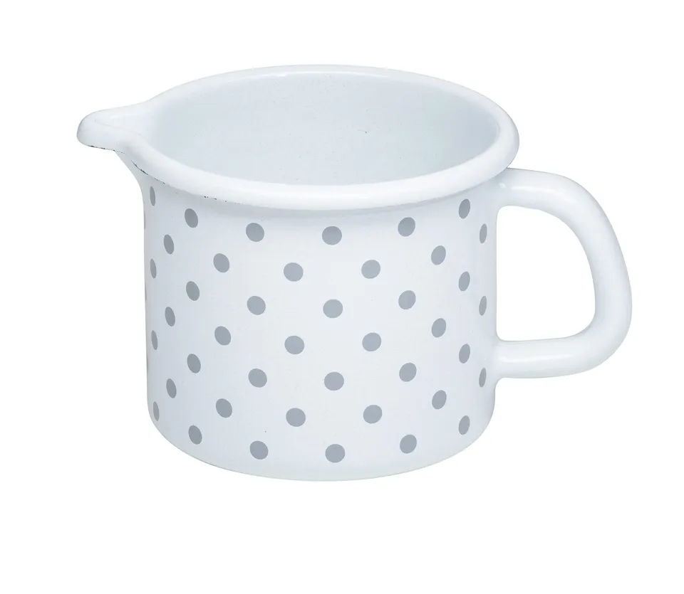 riess-country-schnabeltopf-9-p-nktchen-grau-0-5-liter-emaille image 1