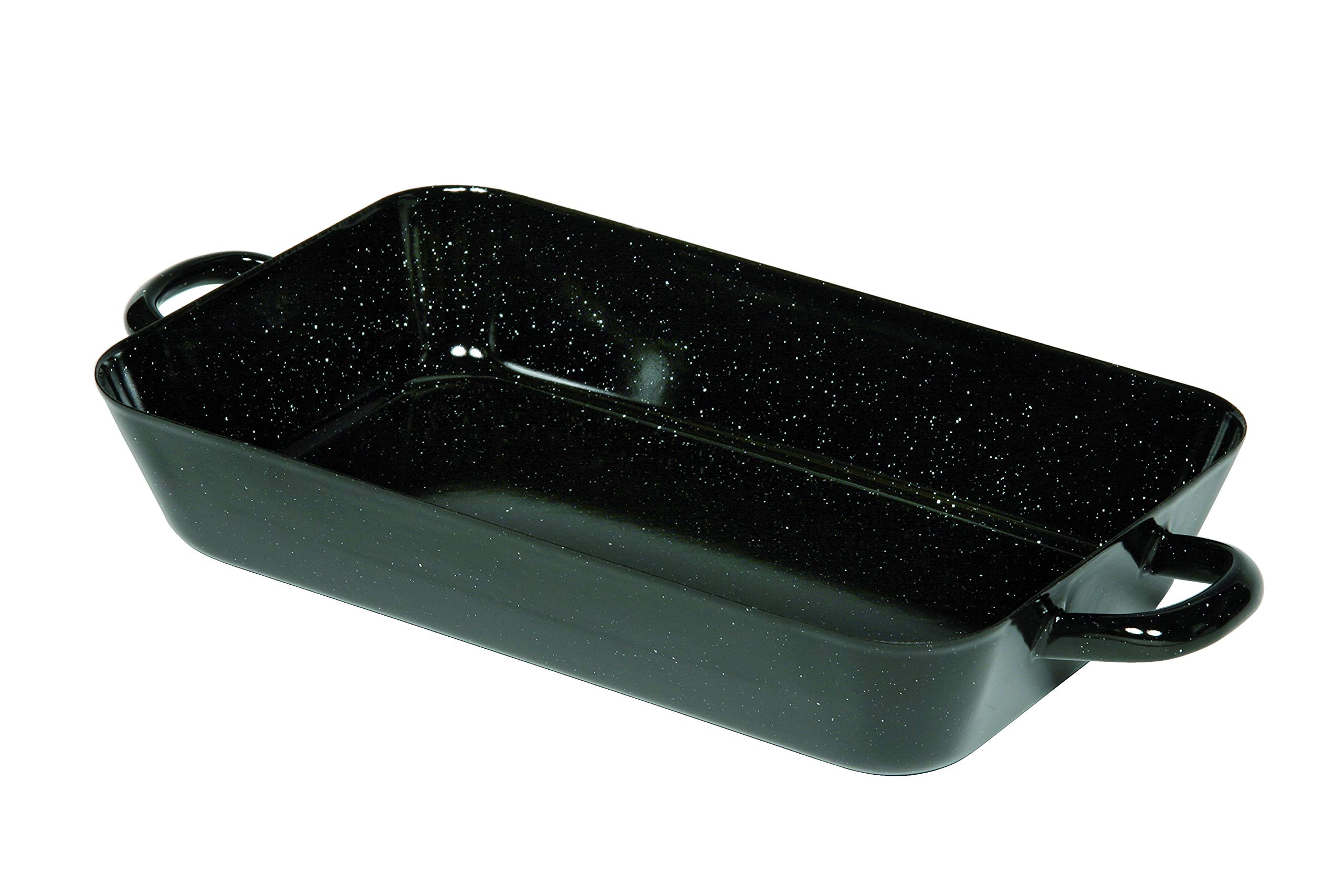 riess-classic-bratpfanne-br-ter-37x22-cm-schwarz-emaille-2-7-liter image 1