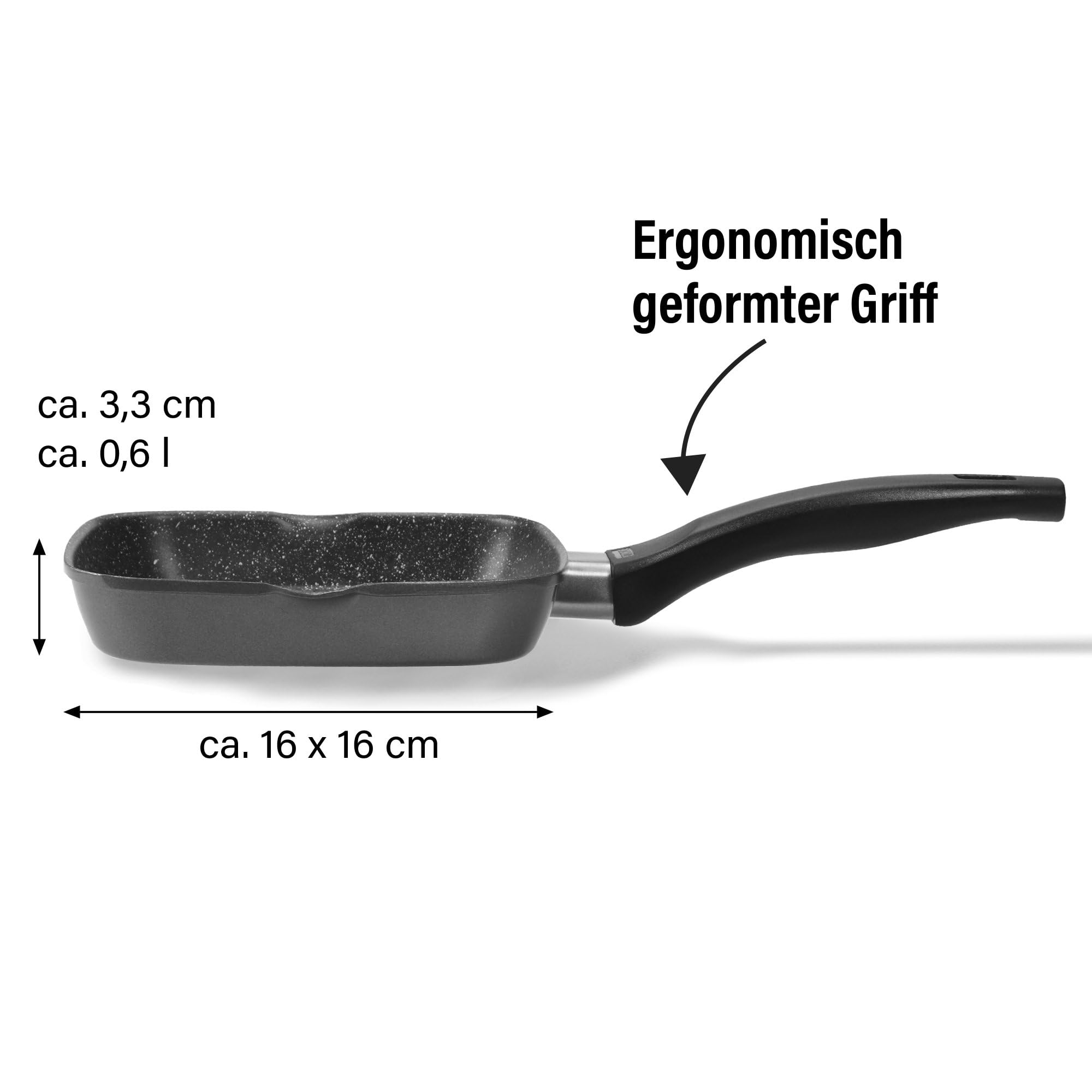 stoneline-grillpfanne-16-x-16-cm-aluguss-antihaft-mit-steinpartikeln-kleine-stea image 4