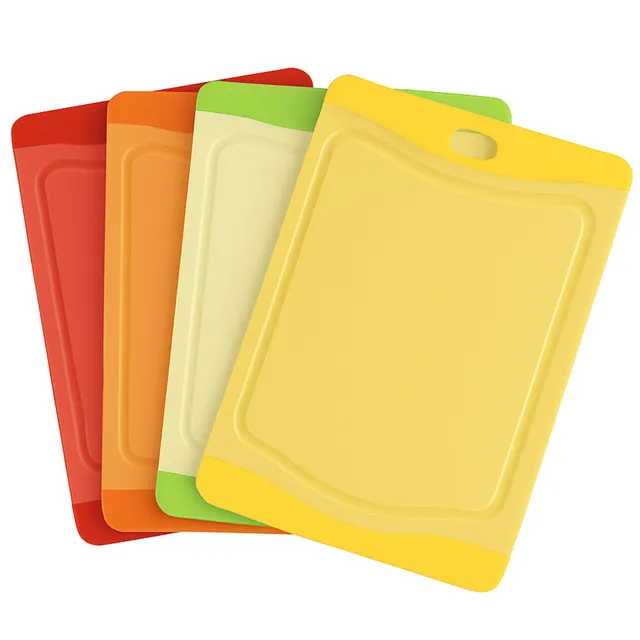 stoneline-schneidebrett-set-4-teilig-20-x-14-cm-kunststoff-mit-saftrille image 1