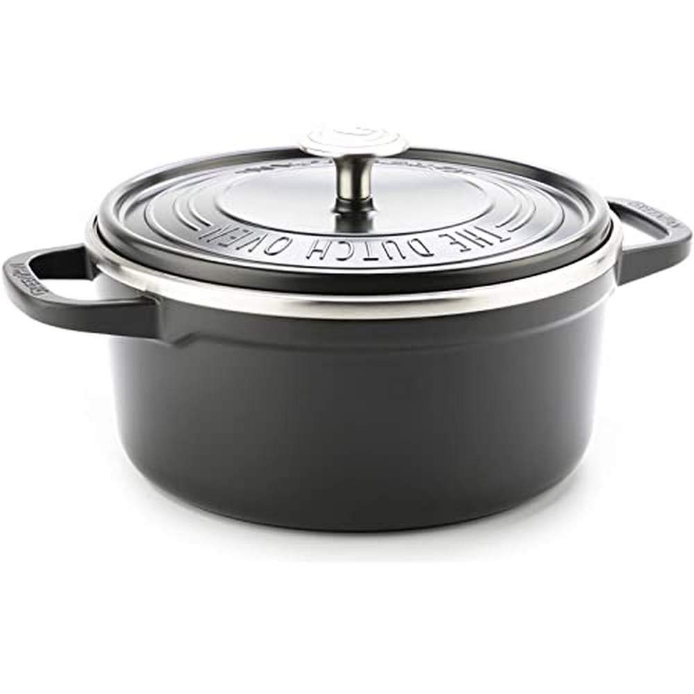 greenpan-featherweights-runder-schmortopf-22-cm-3-3-liter-pfas-frei-grau-mit-the image 1