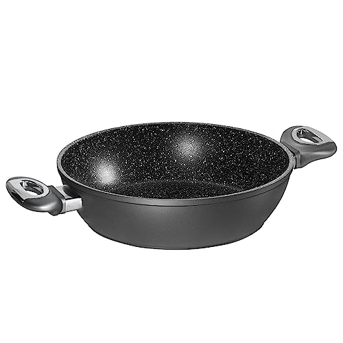 stoneline-19522-servierpfanne-24-cm-grau-stein-antihaft-made-in-germany image 8