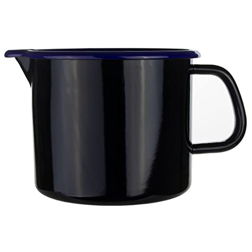 riess-classic-schnabeltopf-14-cm-1-7-liter-emaille-schwarz-blau image 3