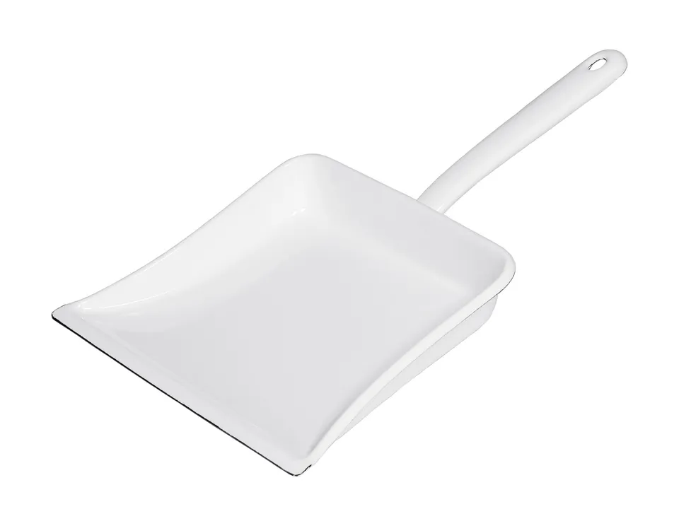 riess-0362-033-staubschaufel-classic-weiss-39-cm-emaille-kehrschaufel image 1