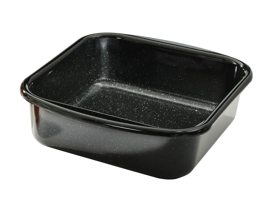 riess-classic-bratrohrpfanne-mini-22-x-22-cm-emaille-schwarz-induktion image 1
