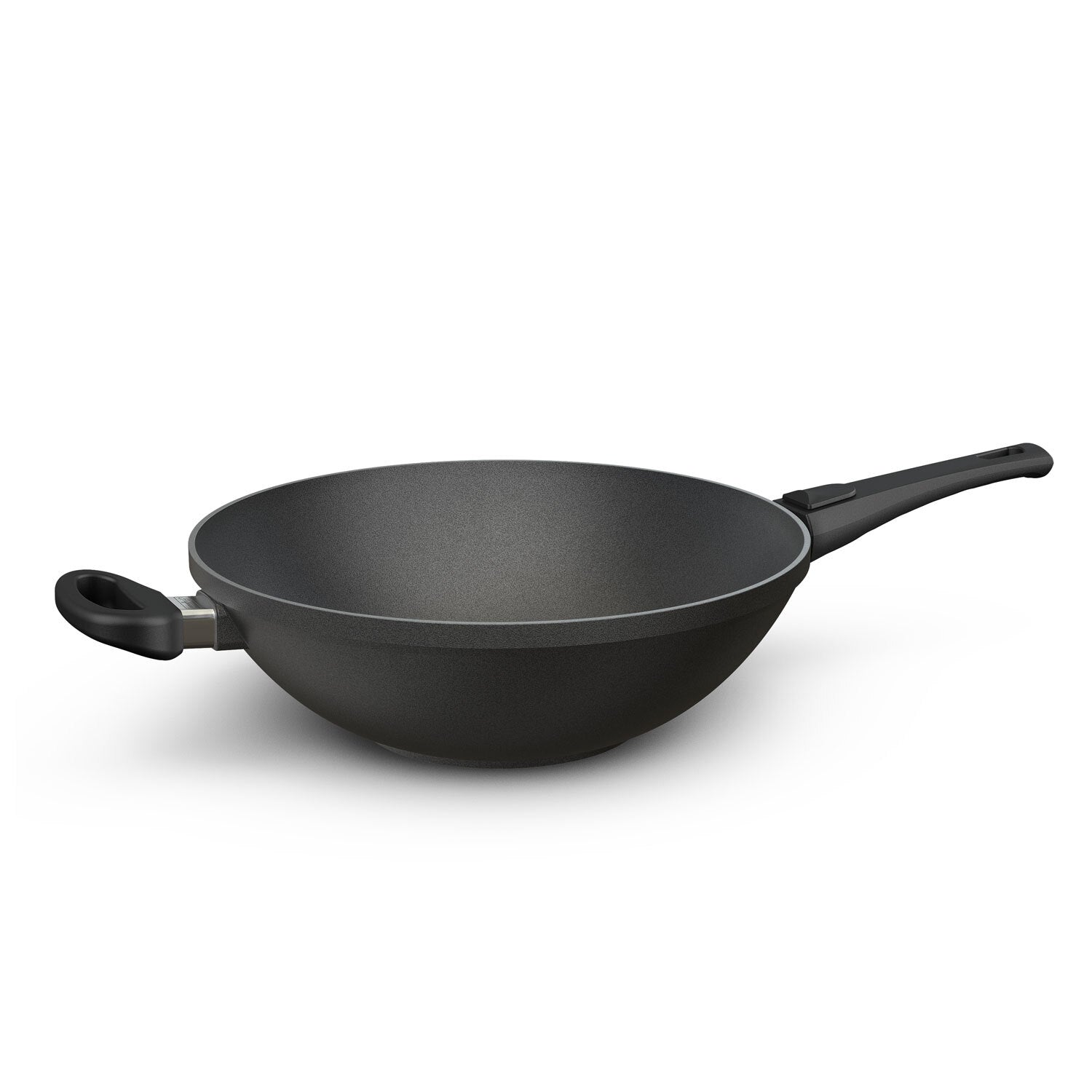 hoffmann-germany-klassik-wokpfanne-32-cm-aluguss-deckel-optional image 1