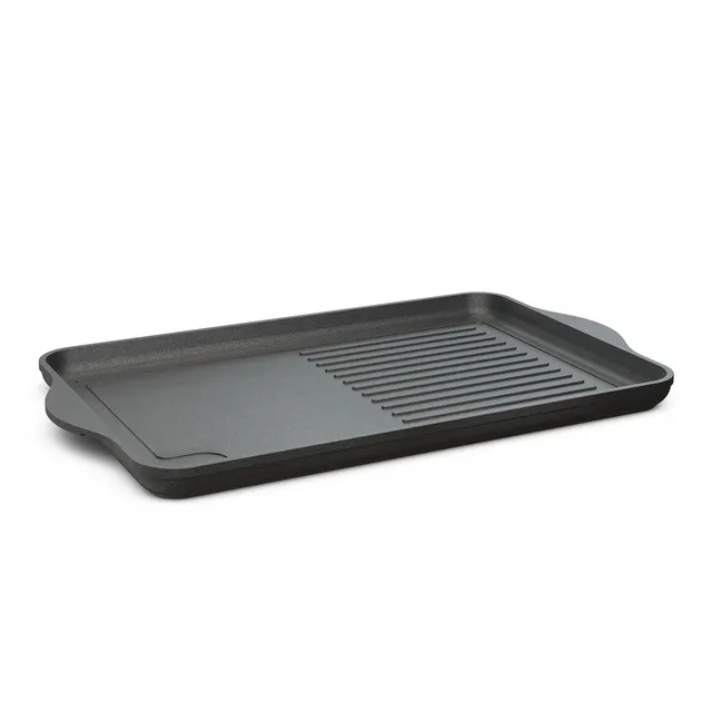 hoffmann-germany-klassik-serie-grillplatte-49x29-cm-aluguss-geriffelt image 1