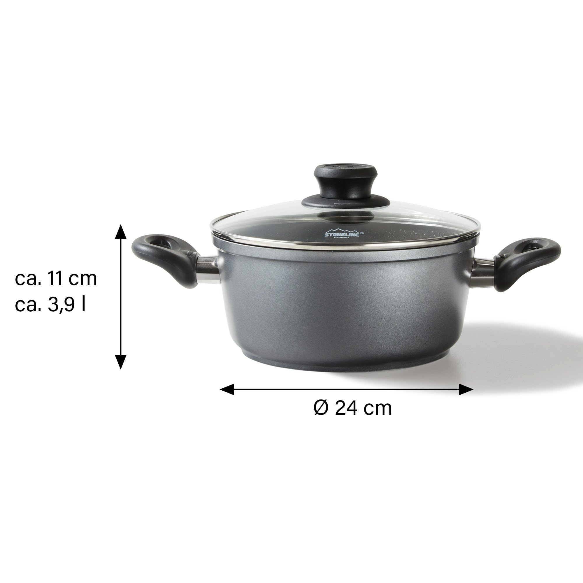 stoneline-made-in-germany-kochtopf-24-cm-3-9-l-mit-glasdeckel-grau image 5