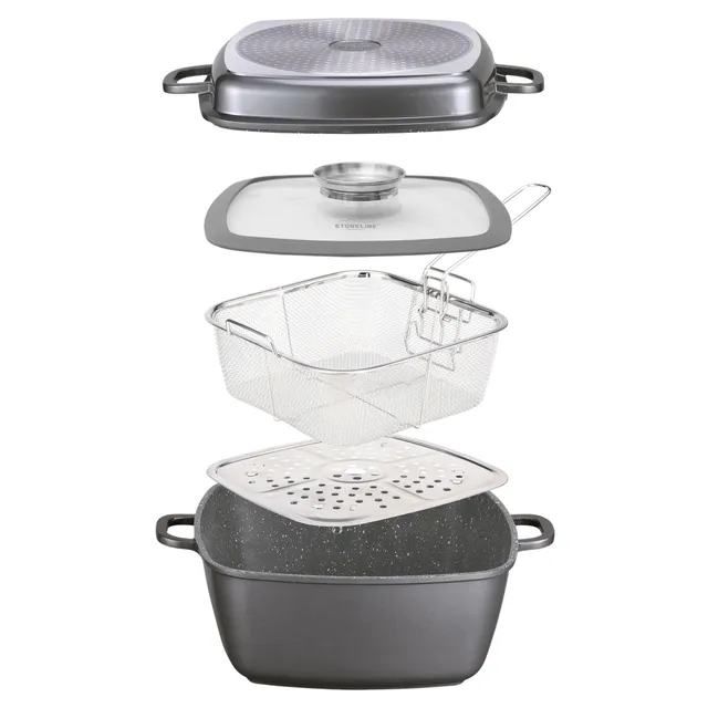 stoneline-aluguss-br-ter-induktion-28-cm-7-1-l-set-5-teilig-antihaft-mit-steinpa image 1