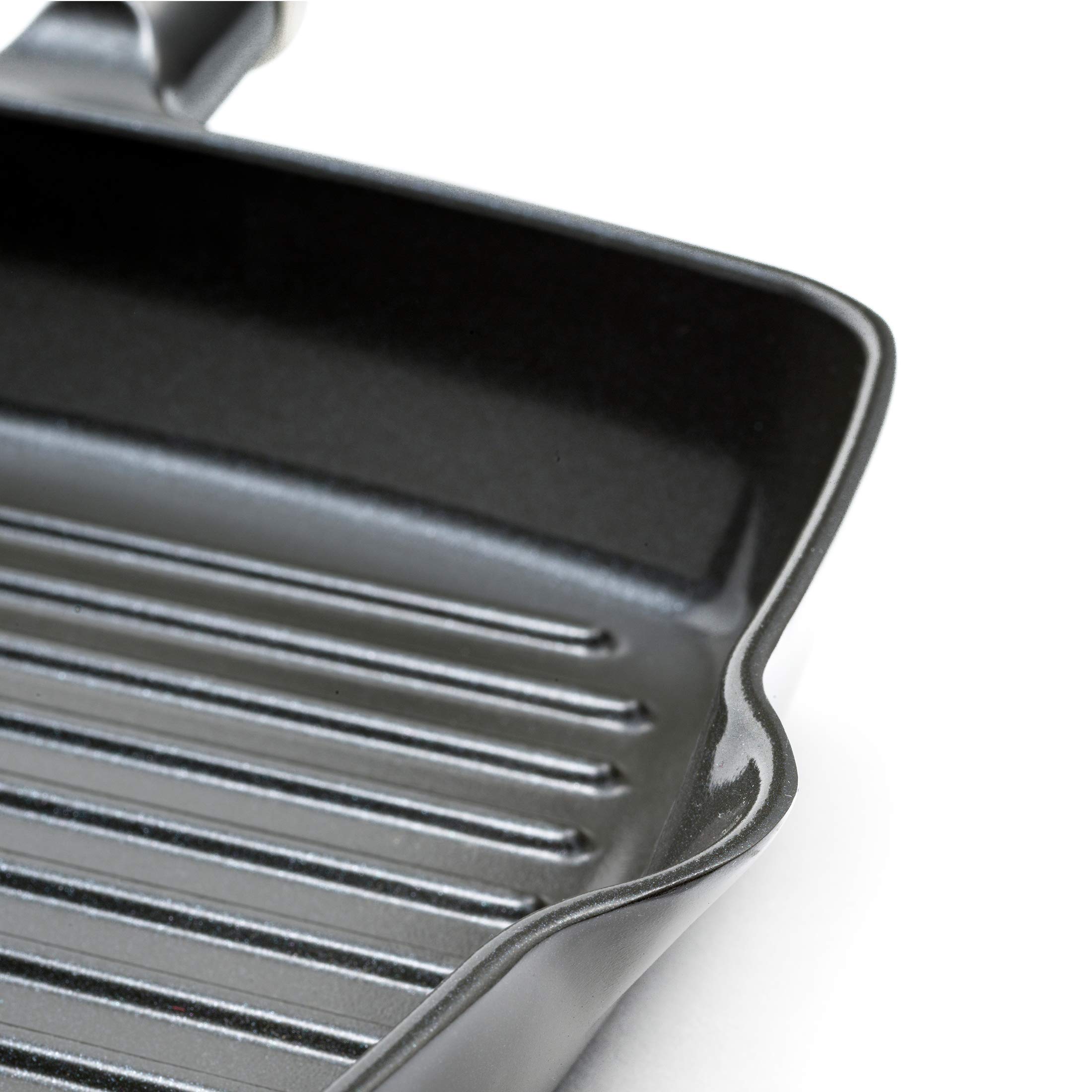 greenpan-featherweights-grillpfanne-26-cm-pfas-frei-grau image 3