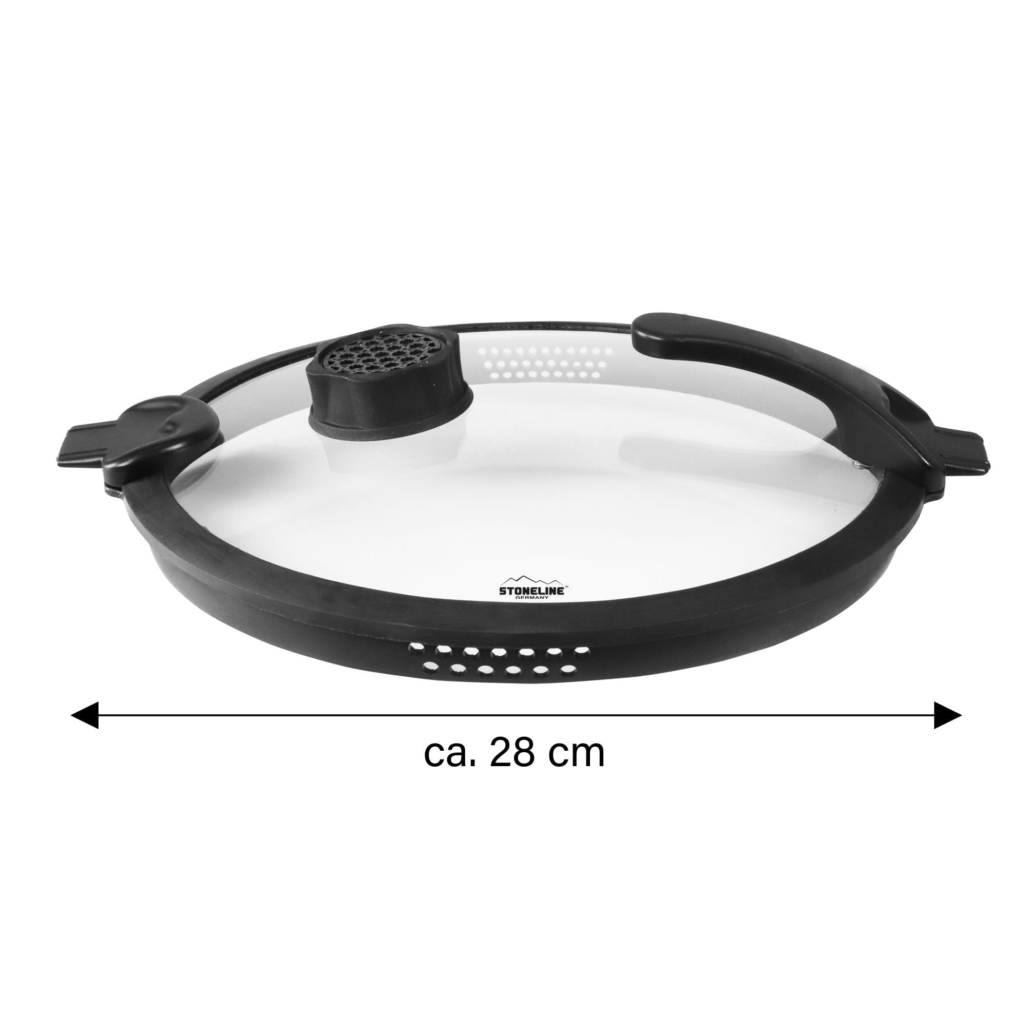 stoneline-smell-well-future-glasdeckel-28-cm-mit-geruchsfilter-und-aroma-funktio image 2