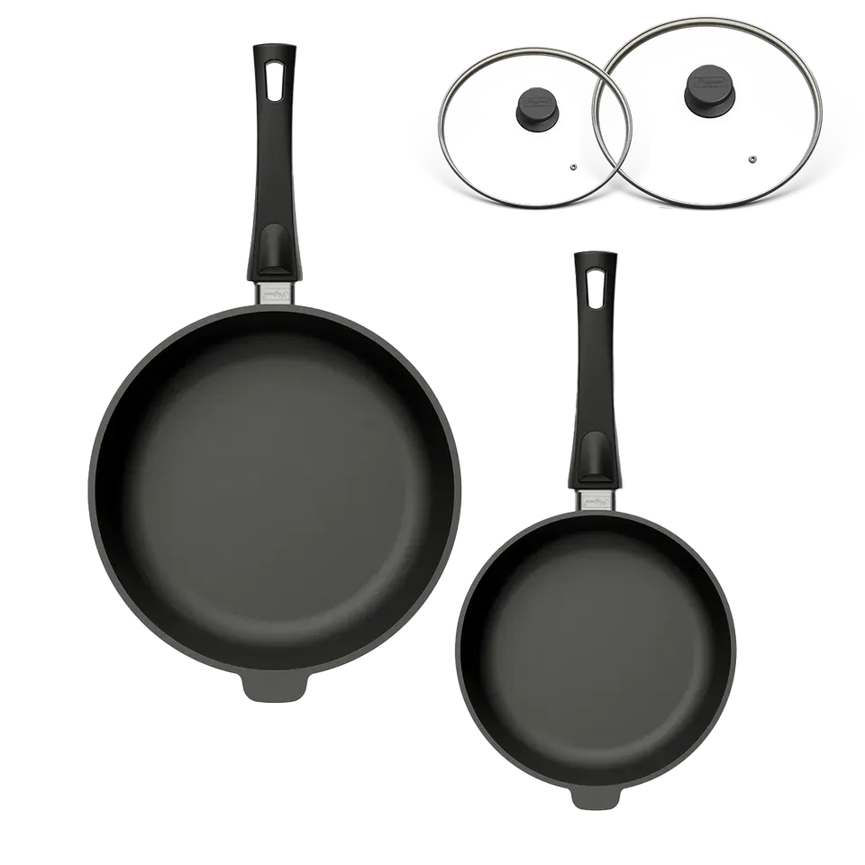hoffmann-germany-stoniq-hochrandpfannen-duo-24-cm-28-cm-pfas-frei-mit-glasdeckel image 1