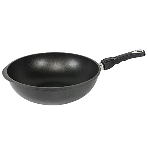 amt-gastroguss-wok-32-cm-induktion-abnehmbarer-stiel-lotan-antihaft image 7