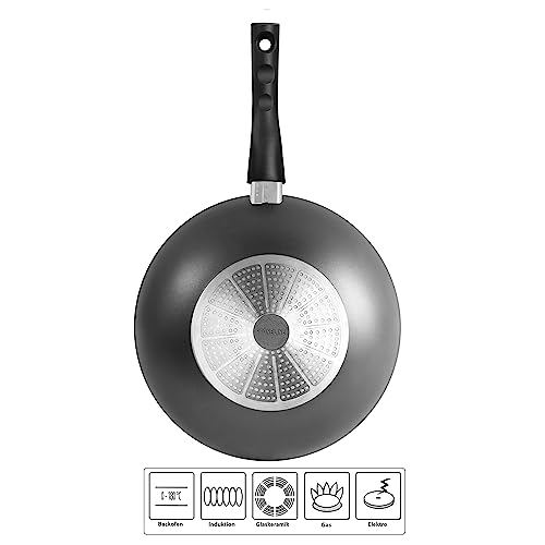 stoneline-flex-made-in-germany-wok-30-cm-4-3-l-mit-abnehmbarem-griff-steinpartik image 8
