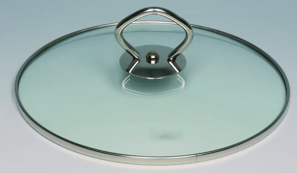 riess-topglasdeckel-t-type-20-cm-mit-edelstahlgriff-glasdeckel image 1