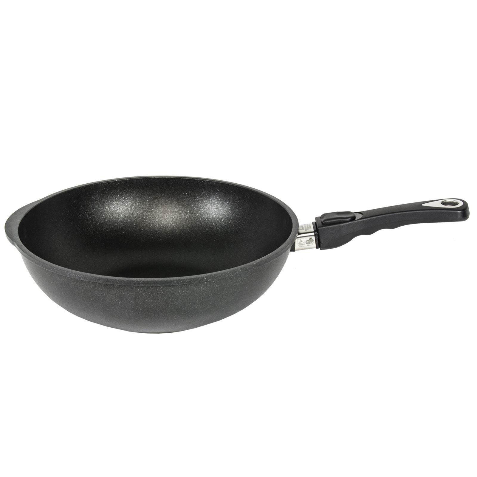 amt-gastroguss-wok-32-cm-induktion-abnehmbarer-stiel-lotan-antihaft image 3