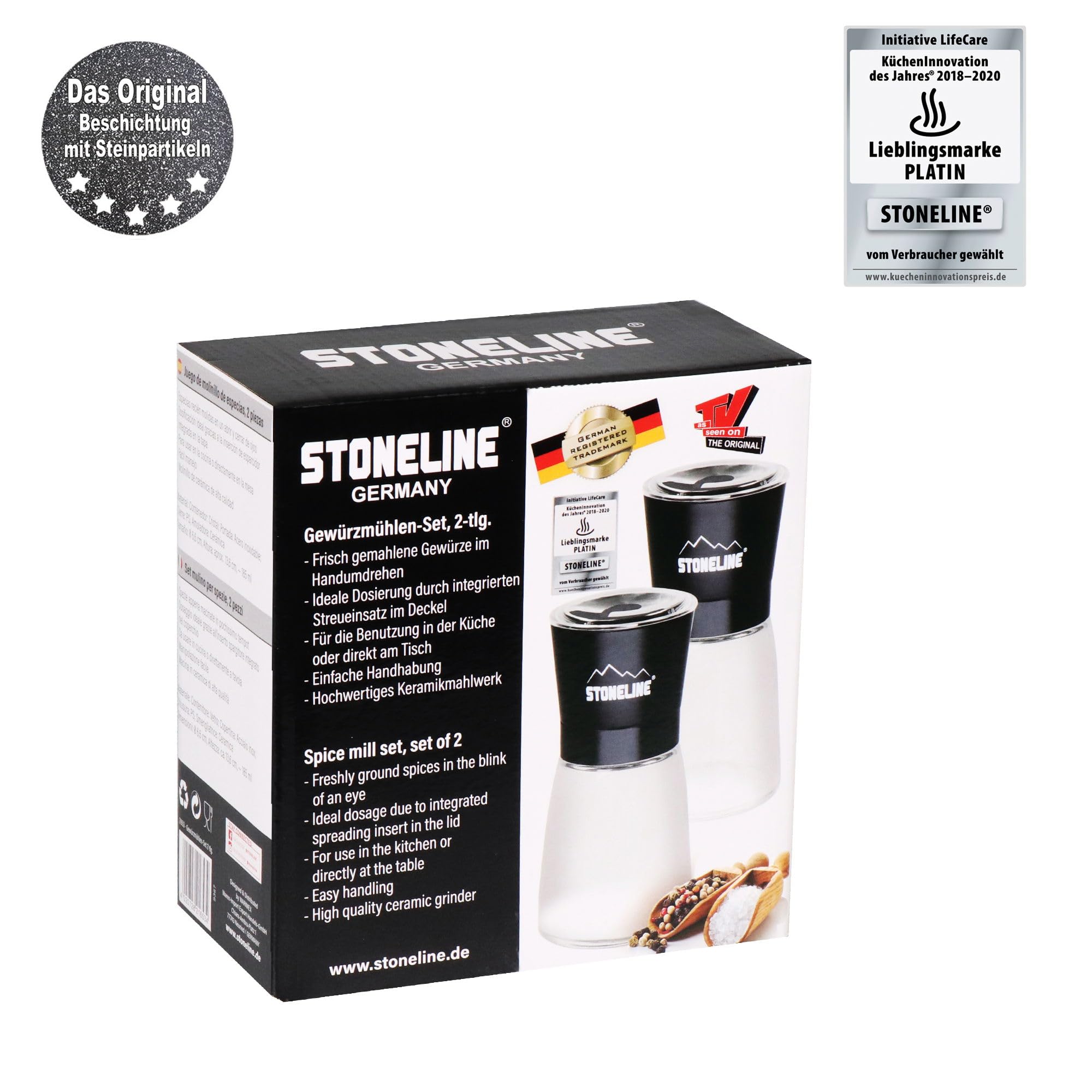 stoneline-gew-rzm-hle-salz-und-pfefferm-hle-manuell-2-teiliges-set-185-ml-schwar image 4