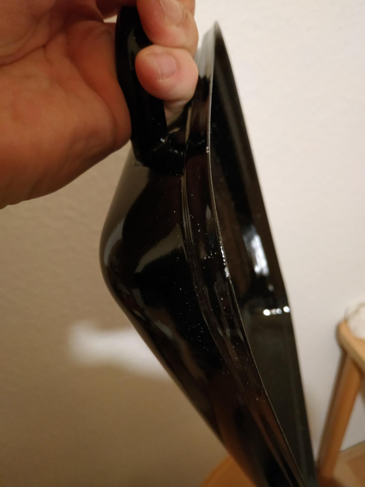 Leider Emaille abgeplatzt