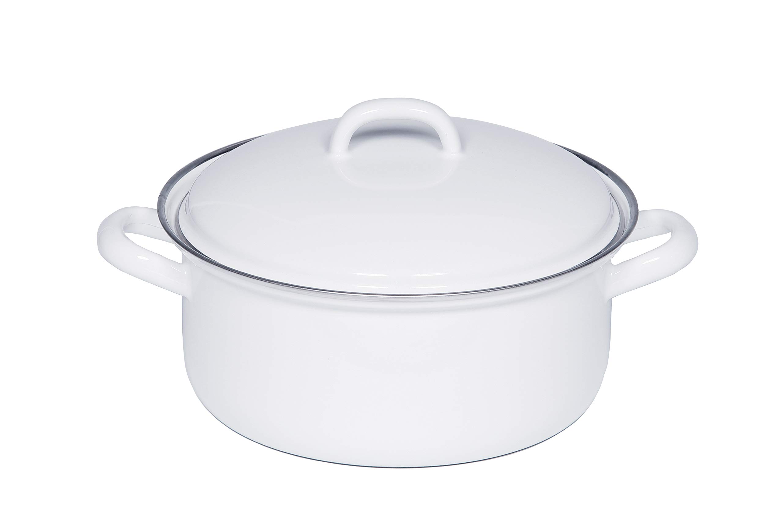 riess-bl-mchenblau-kasserolle-mit-deckel-20-cm-2-0-l-emaille-induktion image 3