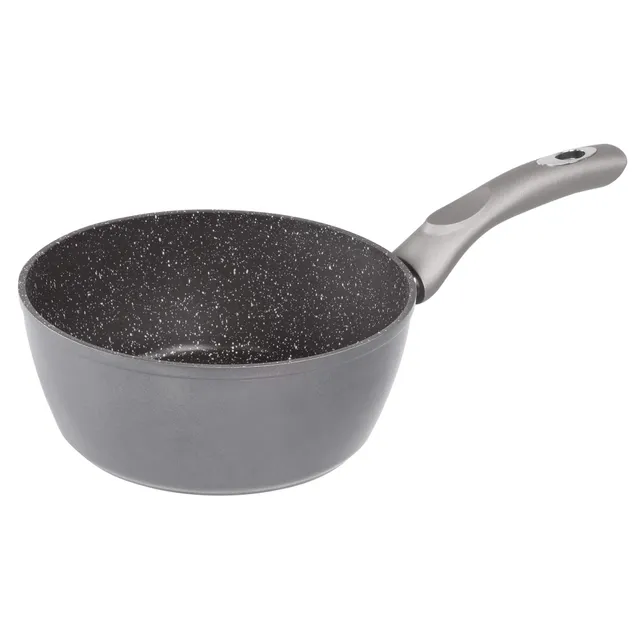 stoneline-gourmundo-stielkasserolle-20-cm-2-5-l-antihaft-mit-echten-steinpartike image 1