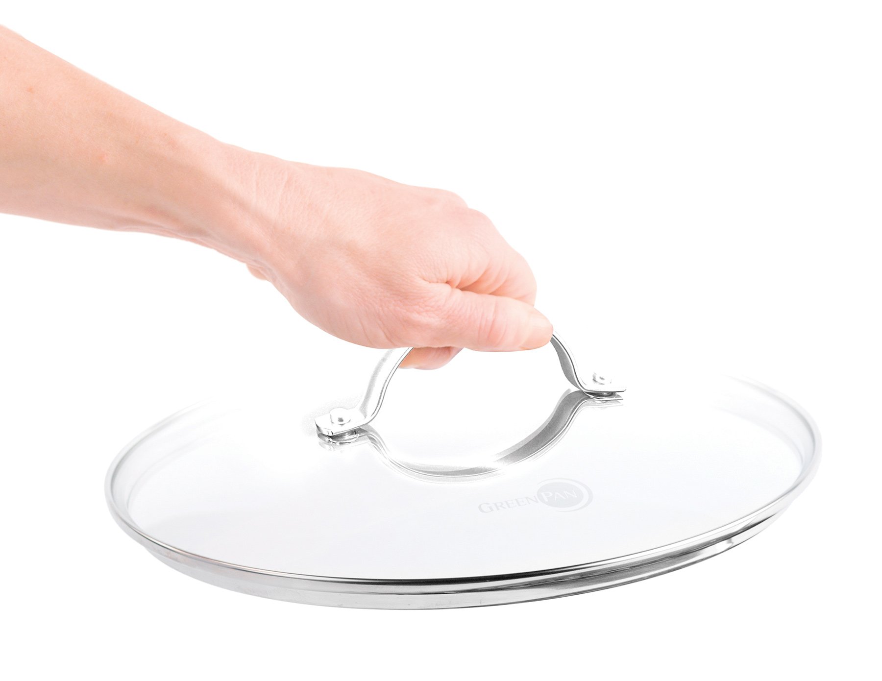 greenpan-glasdeckel-20-cm-mit-edelstahlgriff image 2