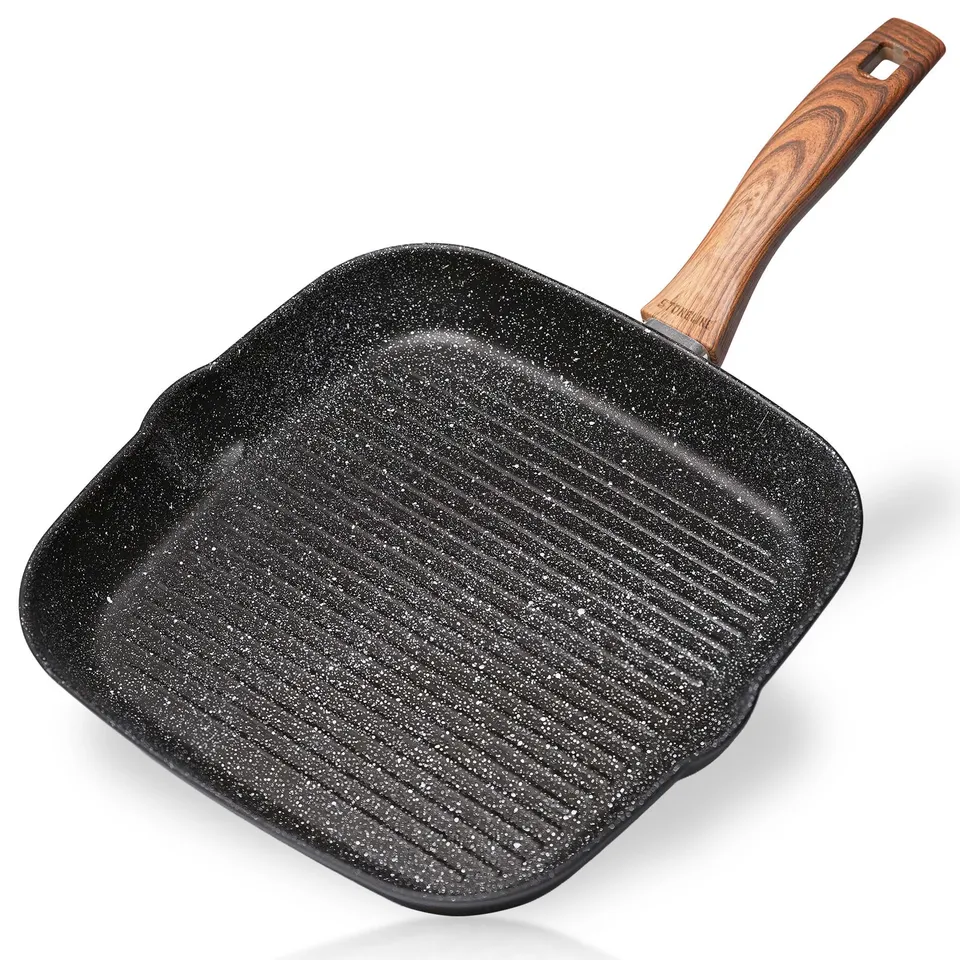 stoneline-back-to-nature-grillpfanne-28x28-cm-aluguss-antihaft image 1