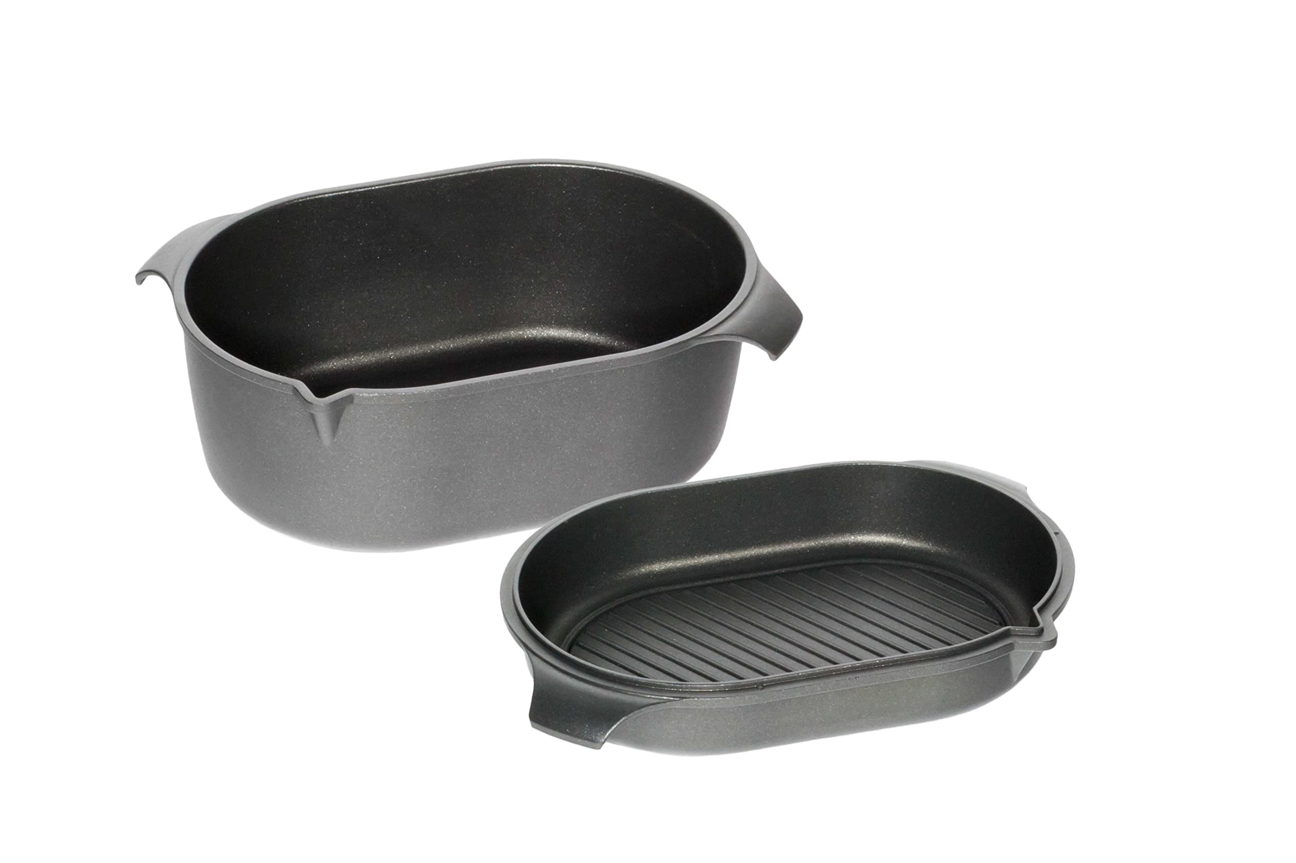 amt-gastroguss-klaus-grillt-german-oven-set-42x28-cm-br-ter-mit-gussdeckel-und-g image 6
