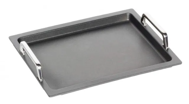 amt-gastroguss-gn-1-1-grillplatte-mit-grillboden-53-x-32-5-cm-induktionsgeeignet image 1