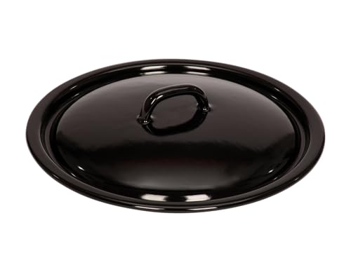 riess-0259-022-deckel-26-cm-classic-spezialartikel-emaille-schwarz-mit-griff image 3