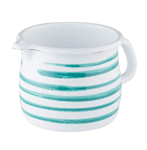 riess-country-sonderdekor-gr-n-geflammt-schnabeltopf-gebaucht-10-cm-0-75-l image 2
