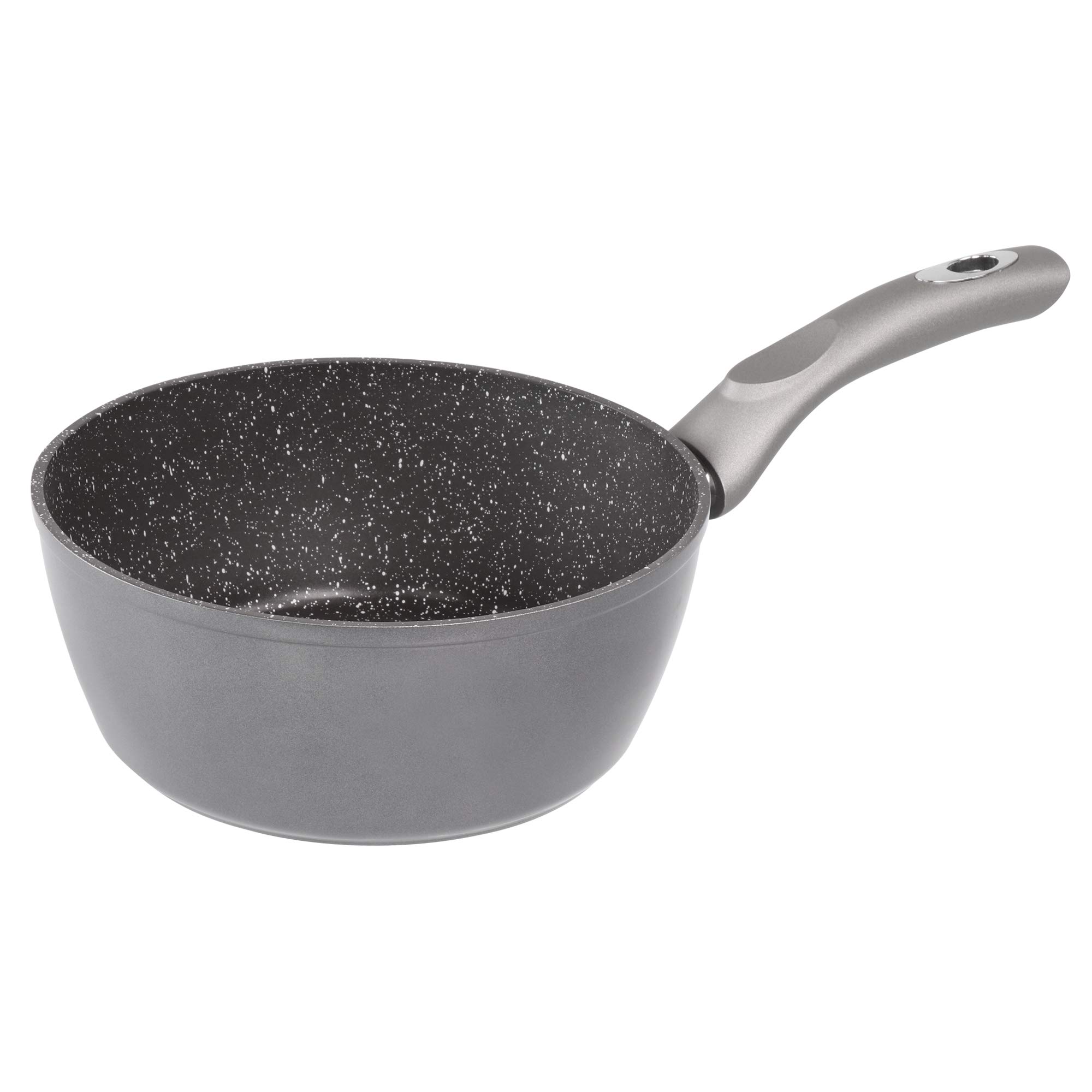 stoneline-gourmundo-stielkasserolle-20-cm-2-5-l-antihaft-mit-echten-steinpartike image 1
